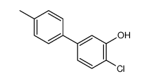 2-chloro-5-(4-methylphenyl)phenol Structure