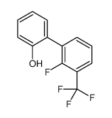 2-[2-fluoro-3-(trifluoromethyl)phenyl]phenol结构式