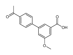 3-(4-acetylphenyl)-5-methoxybenzoic acid结构式