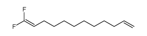 1,1-difluoro-1,11-dodecadiene Structure