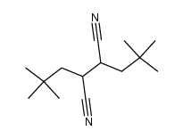 2,3-bis(2,2-dimethylpropyl)butanedinitrile结构式