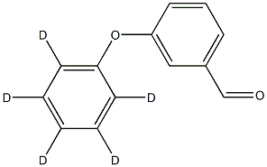 3-Phenoxybenzaldehyde-d5 Structure