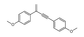 1-methoxy-4-[3-(4-methoxyphenyl)but-3-en-1-ynyl]benzene结构式