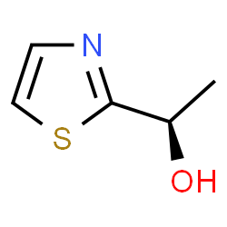 (R)-1-(噻唑-2-基)乙醇结构式