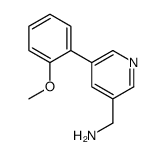 [5-(2-methoxyphenyl)pyridin-3-yl]methanamine Structure
