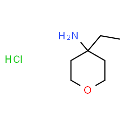 4-ethyloxan-4-amine hydrochloride Structure