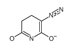 5-diazonio-2-oxo-3,4-dihydro-1H-pyridin-6-olate结构式