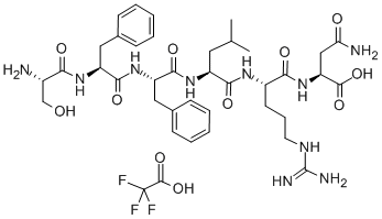 PAR-1 (1-6) (mouse, rat) trifluoroacetate salt结构式