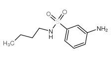 3-amino-n-butylbenzenesulfonamide Structure