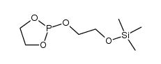 2-[2-(trimethylsiloxy)ethoxy]-1,3,2-dioxaphospholane结构式