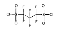 perfluoropropane-1,3-bis-sulfonyl chloride结构式