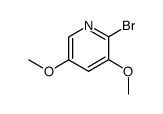 2-bromo-3,5-dimethoxypyridine Structure