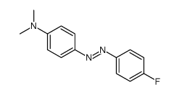 4FLUORODIMETHYLAMINOAZOBENZENE structure