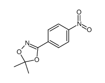 5,5-dimethyl-3-(p-nitrophenyl)-1,4,2-dioxazole Structure