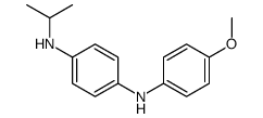 1-N-(4-methoxyphenyl)-4-N-propan-2-ylbenzene-1,4-diamine Structure