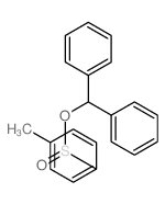 Benzenesulfinicacid, 4-methyl-, diphenylmethyl ester Structure