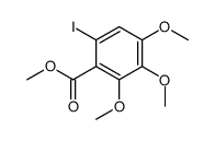 methyl 6-iodo-2,3,4-trimethoxybenzoate结构式