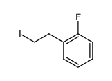 2-fluoro-1-(2-iodoethyl)benzene结构式