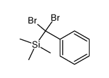 (α,α-dibromotolyl)-α-trimethylsilane结构式