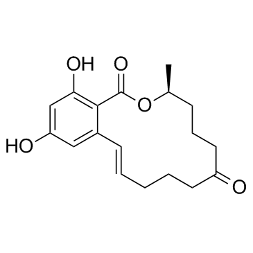 玉米赤霉烯酮结构式
