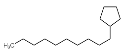 Decane, 1-cyclopentyl- Structure