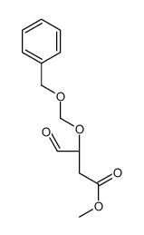 methyl (3S)-4-oxo-3-(phenylmethoxymethoxy)butanoate结构式