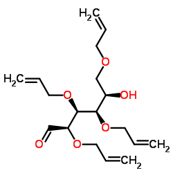 2,3,4,6-Tetra-O-allyl-D-glucopyranose结构式