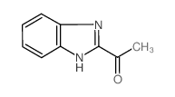 2-乙酰基苯并咪唑结构式