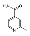 4-Pyridinecarboxamide,2-methyl-(9CI) Structure