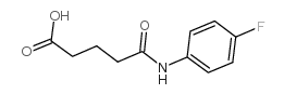 5-(4-fluoroanilino)-5-oxopentanoic acid Structure