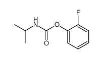 2-fluorophenyl isopropylcarbamate structure