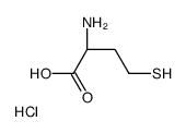 (2S)-2-amino-4-sulfanylbutanoic acid,hydrochloride结构式