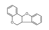 6aα,11aα-Dihydro-6H-benzofuro[3,2-c][1]benzopyran结构式