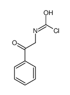 N-phenacylcarbamoyl chloride Structure