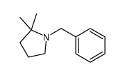 1-benzyl-2,2-dimethylpyrrolidine结构式