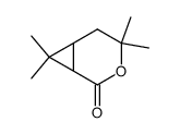 3,4-Isopropylidene-6,6-dimethyltetrahydro-2H-pyran-2-one Structure