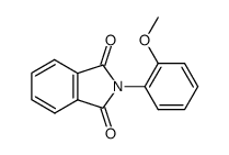 2-(2-methoxy-phenyl)-isoindole-1,3-dione Structure