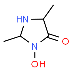 4-Imidazolidinone,3-hydroxy-2,5-dimethyl-(9CI) structure