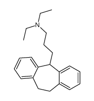 N,N-Diethyl-10,11-dihydro-5H-dibenzo[a,d]cycloheptene-5-(1-propanamine) Structure