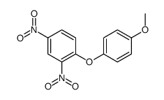 1-(4-methoxyphenoxy)-2,4-dinitrobenzene结构式