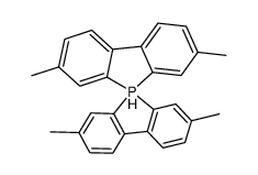 3,7,3',7'-tetramethyl-5H-5λ5-[5,5']spirobi(benzo[b]phosphindole)结构式