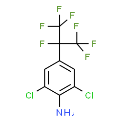 2,6-二氯-4-(全氟丙烷-2-基)苯胺图片