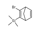 2-bromo-3-(trimethylsilyl)norbornadiene Structure