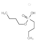 Phosphonic acid,butyl-, monobutyl ester, chromium(3+) salt (8CI)结构式
