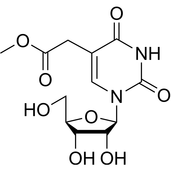 1,2,3,4-四氢-2,4-二氧代-1-BETA-D-呋喃核糖基-5-嘧啶乙酸甲酯图片