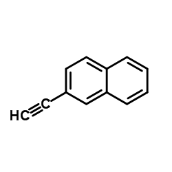 2-ethynyl-naphtalene Structure