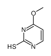 2(1H)-Pyrimidinethione, 4-methoxy- (8CI,9CI)结构式