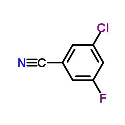 3-Chloro-5-fluorobenzonitrile structure