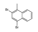 2,4-dibromo-1-methylnaphthalene结构式
