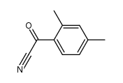 (2,4-dimethyl-phenyl)-glyoxylonitrile结构式